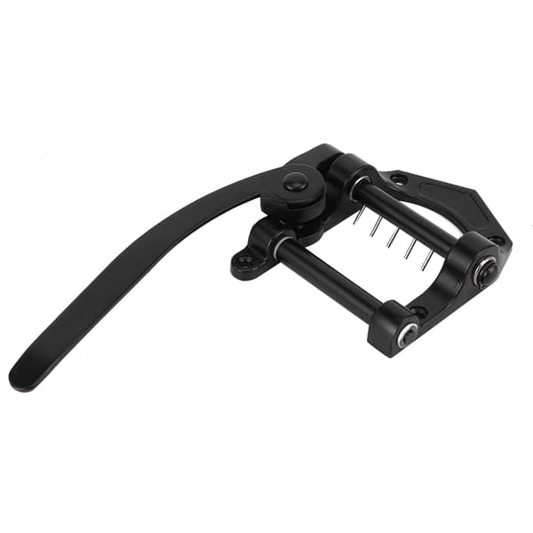 Halevibrato til SG/Tele/LP flad top elguitar Tremolo-system Sort