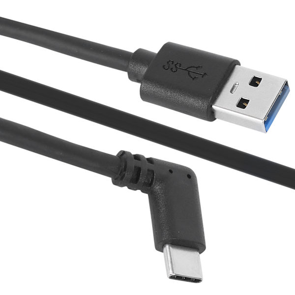 3 meter USB-kameraanslutningskabel typ C böj för Sony A7RIV A7RIII
