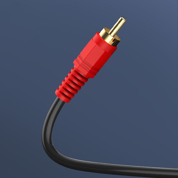 AV-kabel RCA-kontakt 3 färger hane till hane för Set Top Box DVD TV-anslutning PVC 15 meter