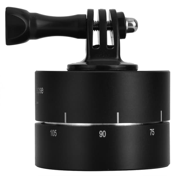360° 120 minutter roterende stativ for tidsforløp, stabilisator stativadapter for kameraer Gopro