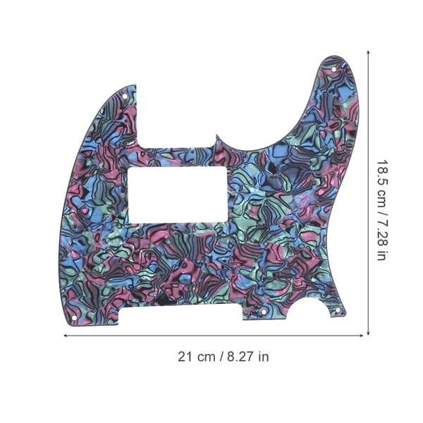 Abalone Style Akryl Humbucker Pickguard Ersättning Dekor för TL Elgitarr