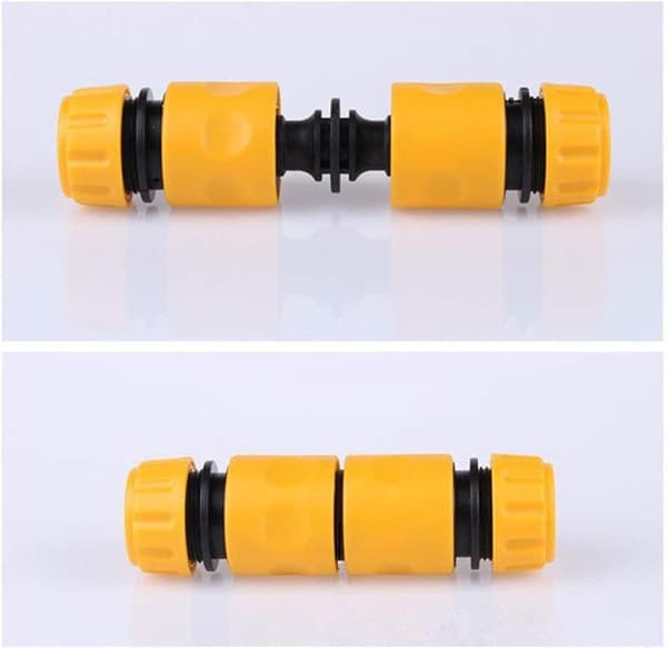 8-pack Trädgårdsslang Kopplingsset - 4-pack Snabbkopplingsändar & 4-pack Dubbla Hankopplingar för 1/2 tum (15 mm) Slangar set 2