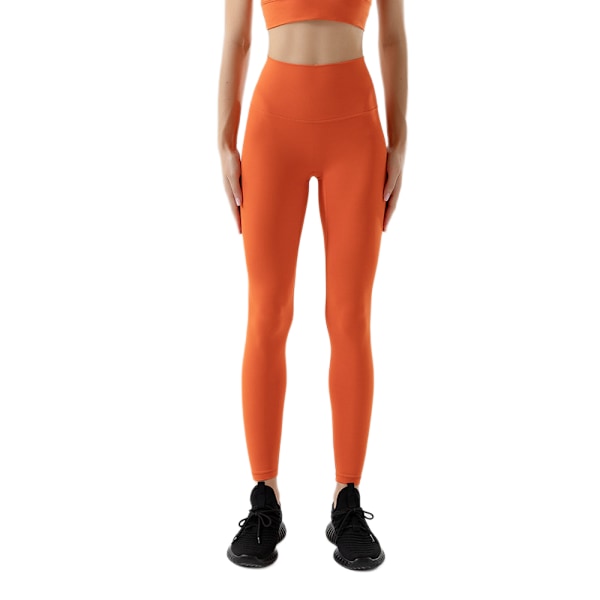 Høje taljerede mønstrede leggings til kvinder - Smøragtige bløde mavekontrol trykte bukser til træning Yoga (M)