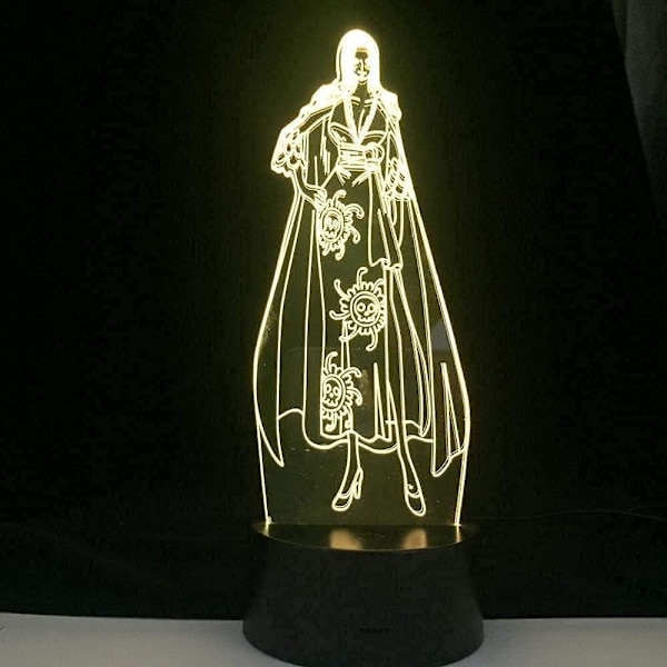 Japanilainen Anime-hahmo Itachi Uchiha Kakashi Jiraiya Lamput 3D Optinen Illuusio Yövalo Lamppu Lahja LED Joulu Syntymäpäivä Makuuhuoneen Sisustuslahjat kejsarinna