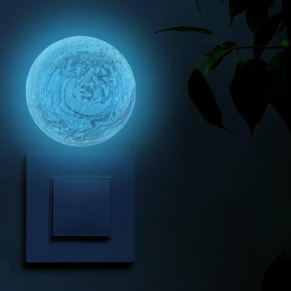 Moon Light Switch Sticker Cover Vinyl Skin Wall Decal Decor