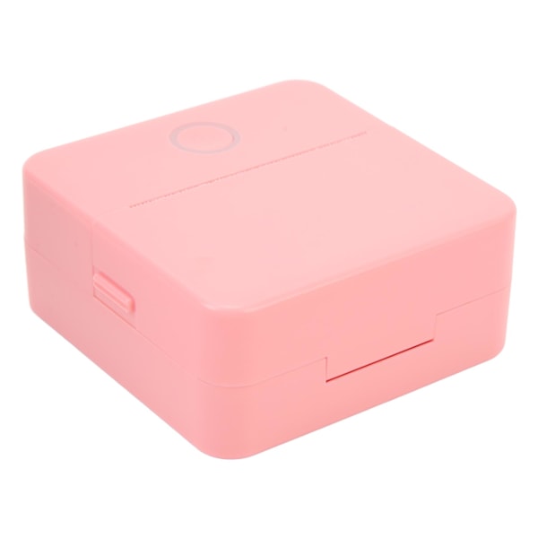 Mini bärbar termisk skrivare bläckfri ficksskrivare med APP för bilder Retro stil foton kvitton anteckningar listor etikett memo QR-koder X33 Rosa