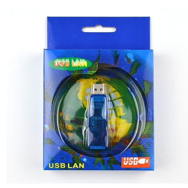 Blå USB ekstern netværkskort bærbar computer desktop USB 9700