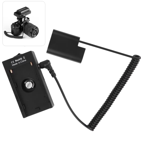 Full Coded DMW‑DCC12 Dummy Batteri Pack Koppling Adapter för GH3 GH4 GH5 GH5S Kamera