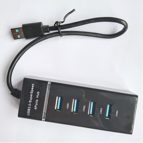 usb3.0 notebook desktop udvidelsesdock en træk fire hub hub splitter 0.3 meter lang