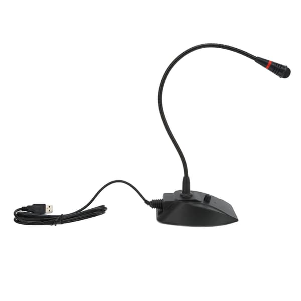 USB Mikrofon Studio Tale Højttaler Justerbar Kablet Desktop Mikrofon til Bærbar Højttaler