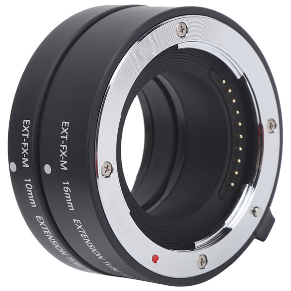 10mm 16mm Makro Autofokus Närbild Förlängningsrör Adapter för Fuji X Mount Kamera