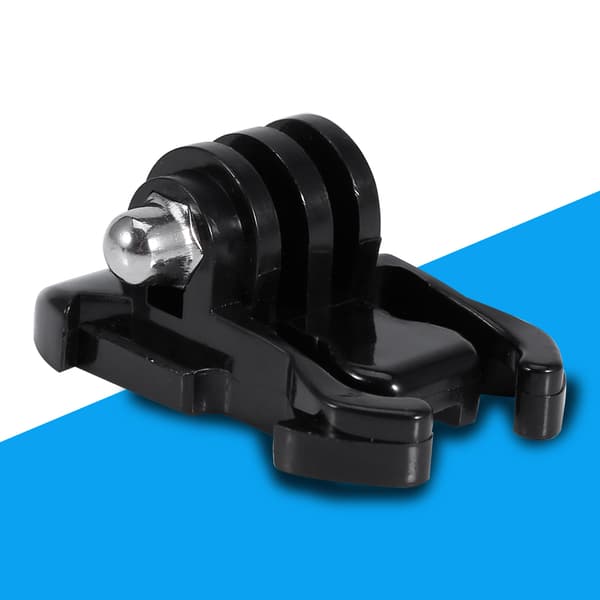 Holdbart buet og fladt klæbende overflade hjelm sidemonteringssæt til Xiaomi Yi Action Camera
