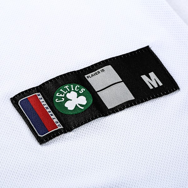 Herre Basket Jersey, 11 Celtics Jersey Skjorter, Fashion Basket Jersey, Gave til Basket Fans, Hvit, XL