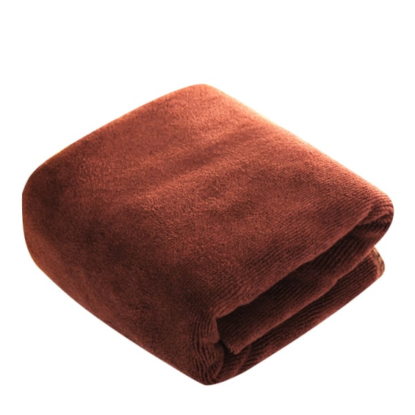 Microfiber Cleaning Cloths, Non-Abrasive, Reusable & Washable - 13.7x29.5" Brown (2-Pack)