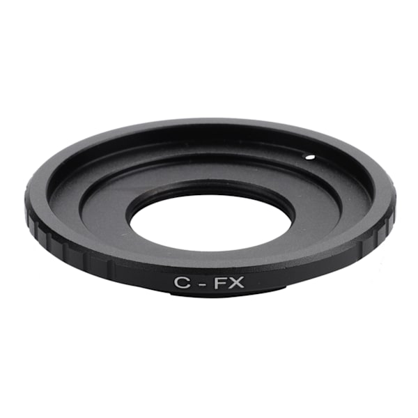 CCTV C-fäste objektivadapter överföringsring för DSLR-kameror för Fujifilm (C-FX svart)