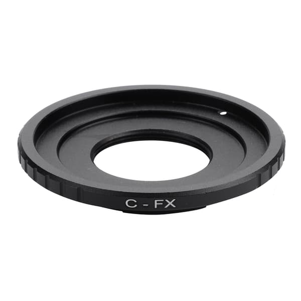 CCTV C-mount objektivadapter overførselsring til DSLR-kameraer til Fujifilm (C-FX sort)