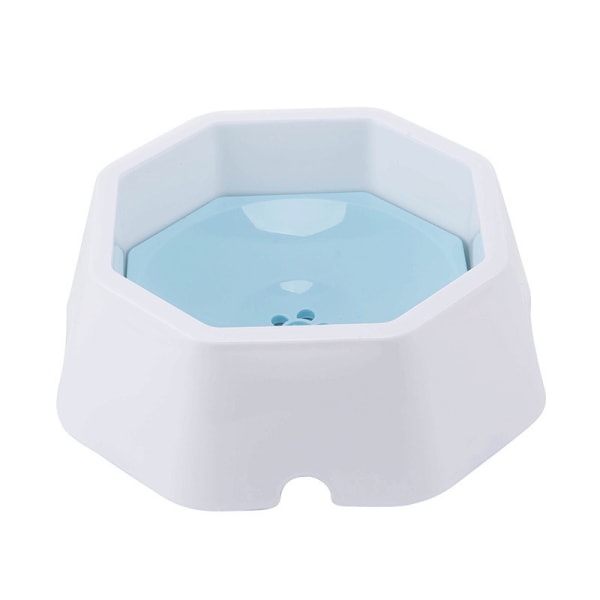 Dog Water Bowl Slow Feeder Dog Bowl Spill-Proof Cat Water Bowl No Drip Dog Bowl Non-Slip Pet Water Bowl Dog and Cat Drinking Bowl