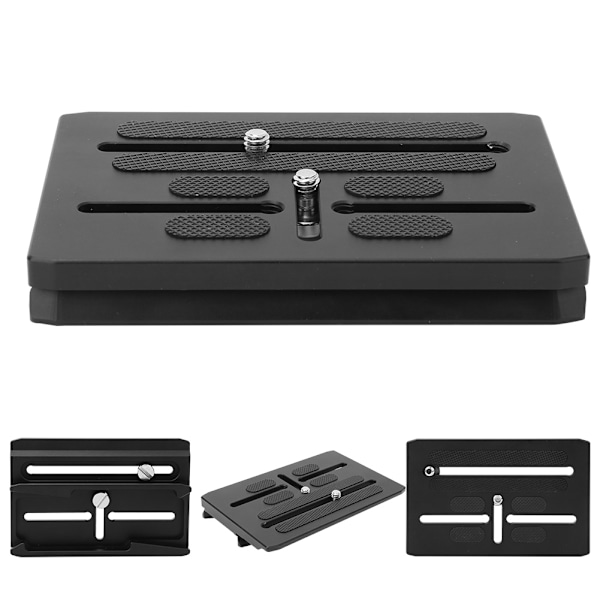Aluminiumlegering Handhållen Stabilisator Offset Snabbfrigöringsplatta Montering för DJI Ronin-S