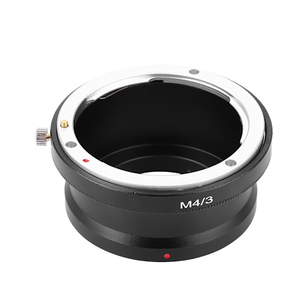 AI M4/3 manuell adapterring för Nikon AI-objektiv för Panasonic/Olympus M4/3-kameror