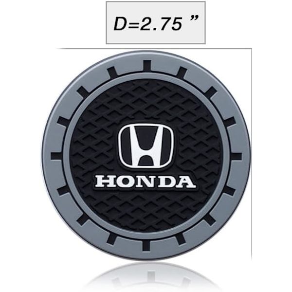 2 kpl Auton Kupinpidike Alusta, Kupinpidike Insert Alusta Yhteensopiva Hondan Accord Civic Fit CRV Pilot EX CR-V EX-L Touring Pilot, Liukumaton Auton Kupinpidike