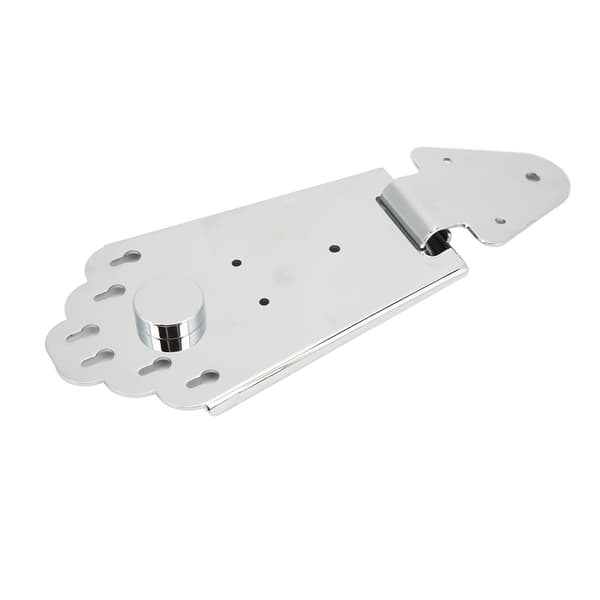 Jazz Gitarrstall Metall Fläktform Jazz Gitarrstall Ersättning för Semi Hollow Elgitarr TillbehörSilver