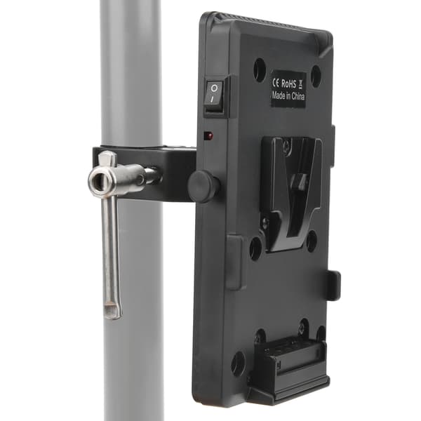 V-formet batteriplate D-tap batteriadaptertilbehør for V-montert kamerabatteri