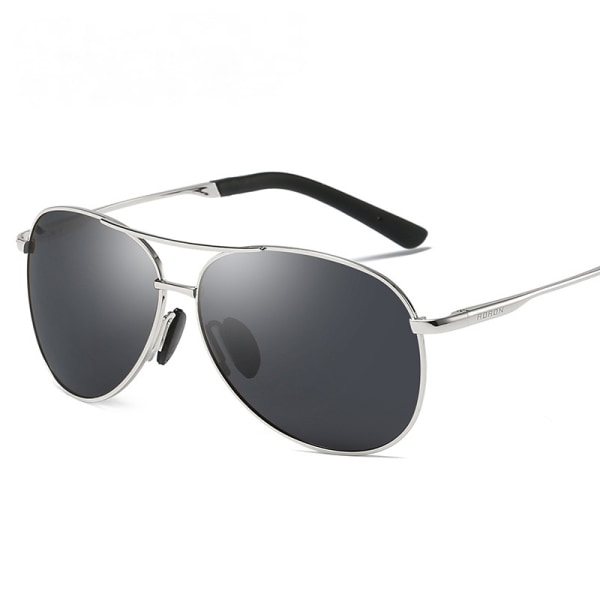Klassinen Aviator-aurinkolasit miehille ja naisille, ajolasit, polarisoidut linssit, 100 % UV-suoja