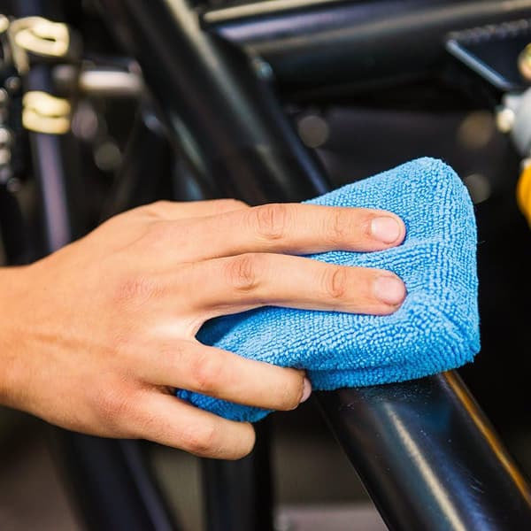 Premium Grade Microfiber Applicators, Blå (2-pack)