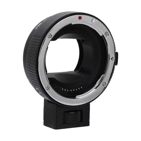 Kameraobjektivadapter til Canon EF/EF-S-objektiv, der passer til Sony NEX E-mount spejlløst kamera (sort)
