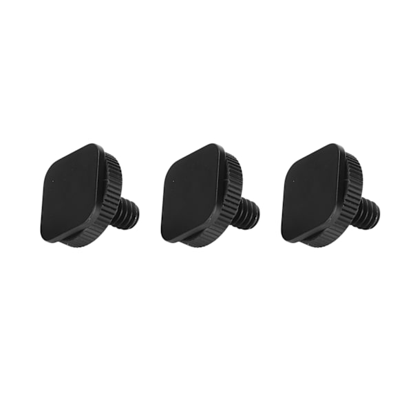 3 st 1/4 tum stativfäste skruv DSLR kamera varm kall sko adapter verktyg för blixtar mikrofon LED-lampa