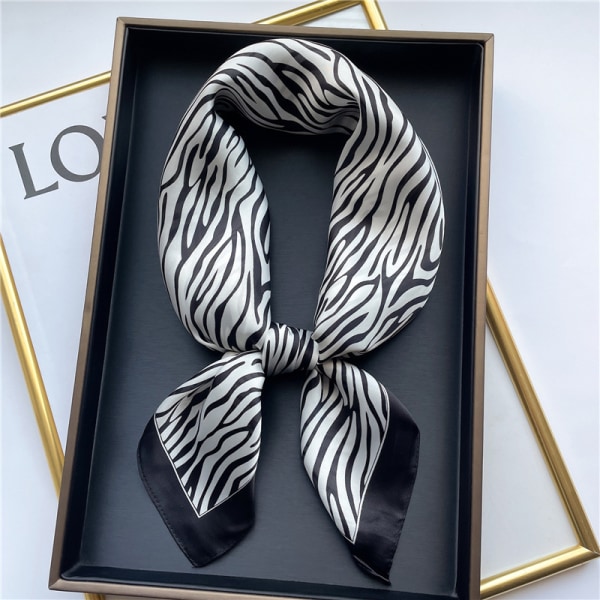 Women's 27.5" Satin Square Silk Like Hair Scarves and Wraps Headscarf for Sleeping, OPP Bag Packaging. FJ486-2