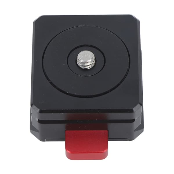 Mini V Lock V Mount Quick Release Plade Aluminiumlegering Quick Release Plade med Selvspændende Mekanisme