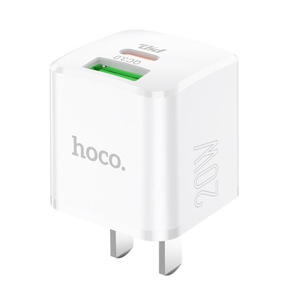 hoco. NC2 mobiltelefon PD20W+QC3.0 lader for iPhone12 mobiltelefon hurtiglading hode