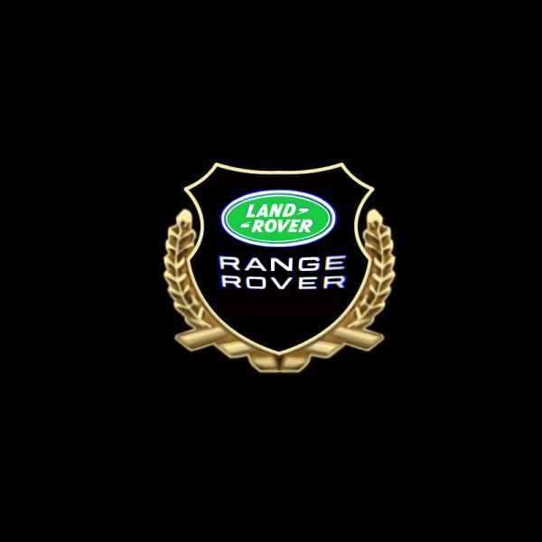 Land Rover led välkomstljus Range Rover Discovery 3 4 Freelander 2-dörrars laseratmosfärlampa projektionslampa (2 st)