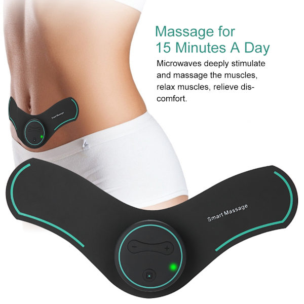 Mini Cervikal Massager Multifunktionel Skulder Nakke Massagepude Cervikal Hvirvel Behandling