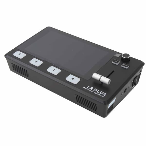 5,5 tums LCD Multikamera Video Mixer Switcher med pekskärm PTZ-kontroll USB3.0 HD Multimedia Interface Live Streaming Switcher
