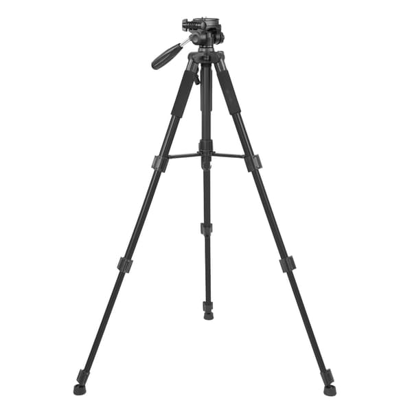 Zomei Q111 aluminiumlegering foldbart stativ med panoreringhoved til spejlreflekskamera DSLR digitalkamera (sort)
