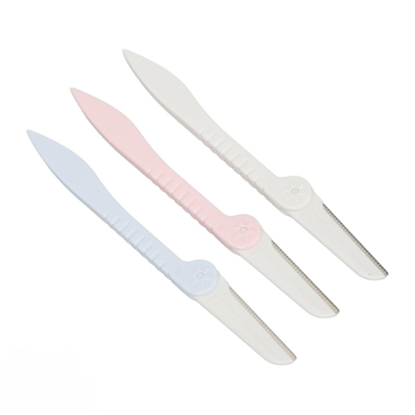 3 st ögonbrynsdermaplaningsverktyg Extra Precision Fällbar Exfolierande Ansiktshårformare Remover