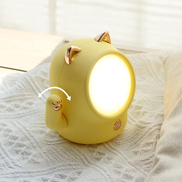 Katt Bordslampe Til Soverom Tre Lys
