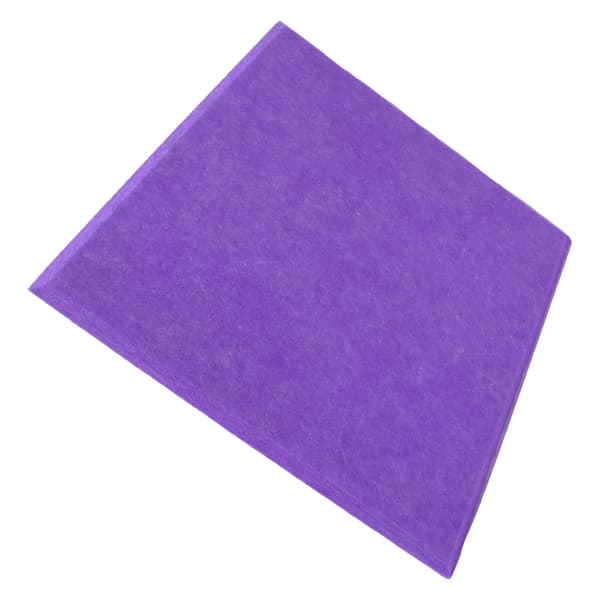 6 stk. Akustisk absorptionspanel Fortykket Reducer Reverb Lydisolerende Polstring Absorber (Lilla)