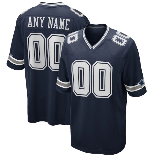 Customized Football Jersey Personalized Football Uniform Sewing Name Number Football Gift Jersey Men/Youth/Women  3—XL