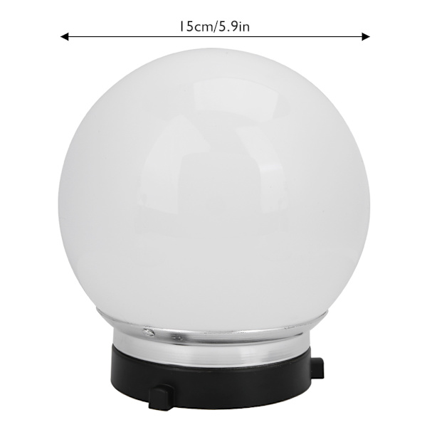 15cm Universal Fotografi Diffuser Dome Softbox Studiotillbehör för Baby Barn