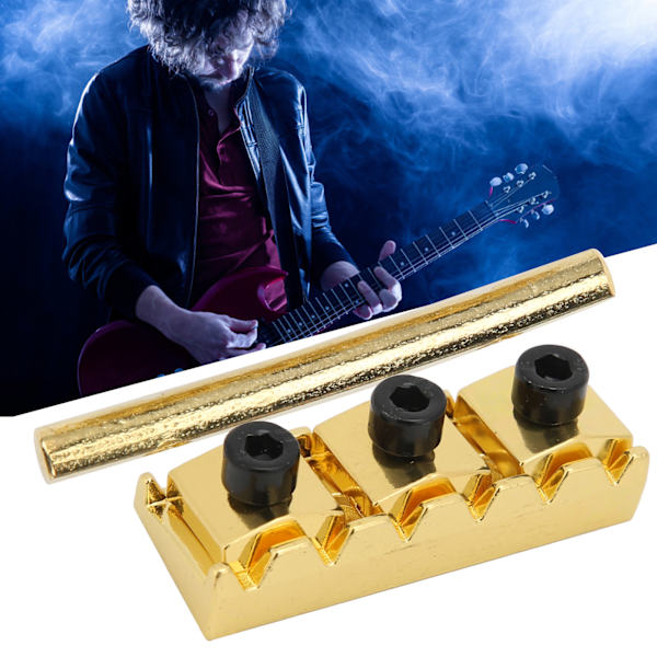 42mm/1,7 tum gitarrstränglås med bultar insexnyckelsats för Floyd Rose elgitarr