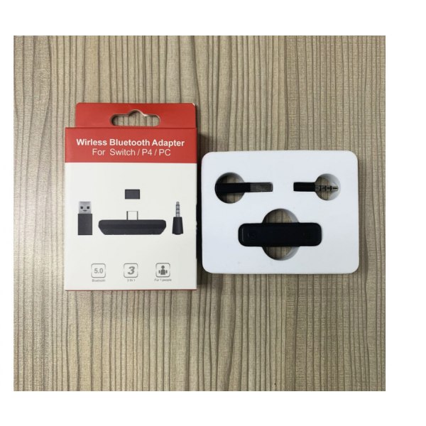Bluetooth Audio Transmitter (USB Type-C) Kompatibel med Nintendo Switch/PS4/ PS5/ PC Bluetooth Adapter