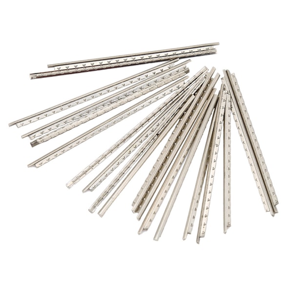 19 st/set 2,0 mm slitstark gitarrbandtråd set reservdelar för klassiska trägitarrer
