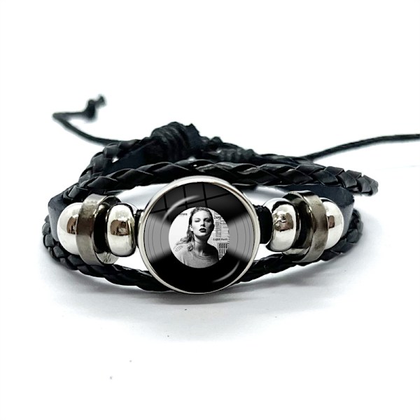 Eksklusivt armbånd til Taylor-fans, håndvævet læder for holdbarhed Style 5