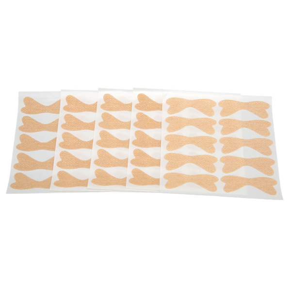 50 st Ingrodda Naglar Korrigeringslapp Bra Adhesion Elastisk Andningsbar Naglar Korrigeringsdekal Set