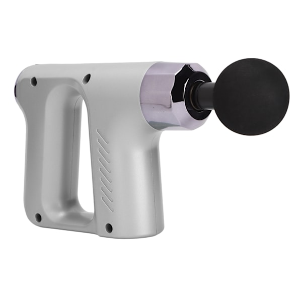Percussion Massage Gun Massage Apparat Håndholdt Vibration Dyb Væv Muskel Elektrisk Pistol Sølv