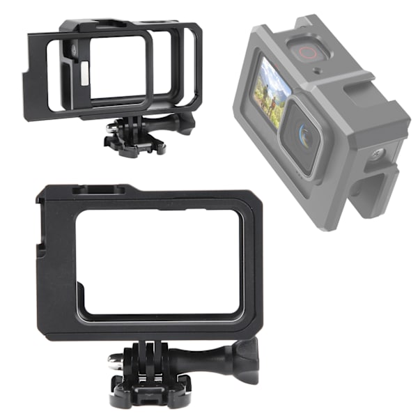 Aluminiumlegering Ramhus Skal Actionkamera Skyddande Fodral för GOPRO HERO 9