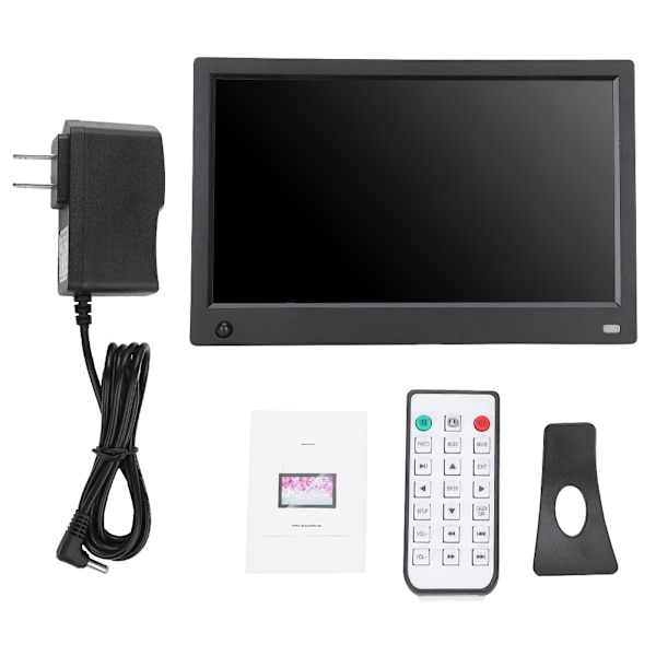 11,6\" HD Multifunktionell Digital Fotoram Albumspelare Rörelsesensor -240V (svart,)